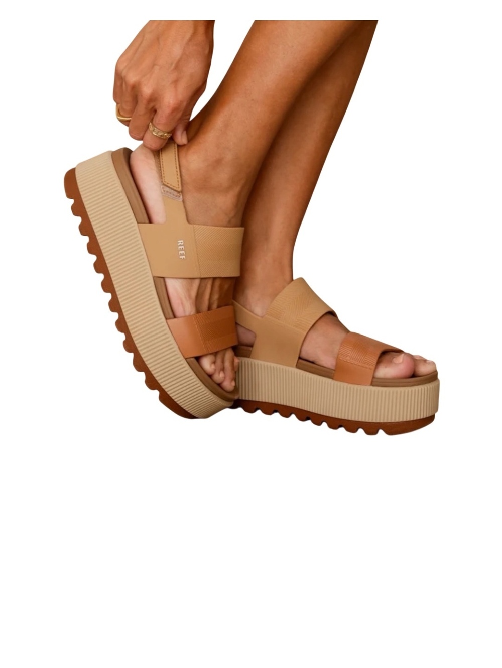 REEF Water Vista Higher Sandals Size 8